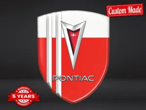Pontiac Logosticker Personalisierbar Limitiert Edition